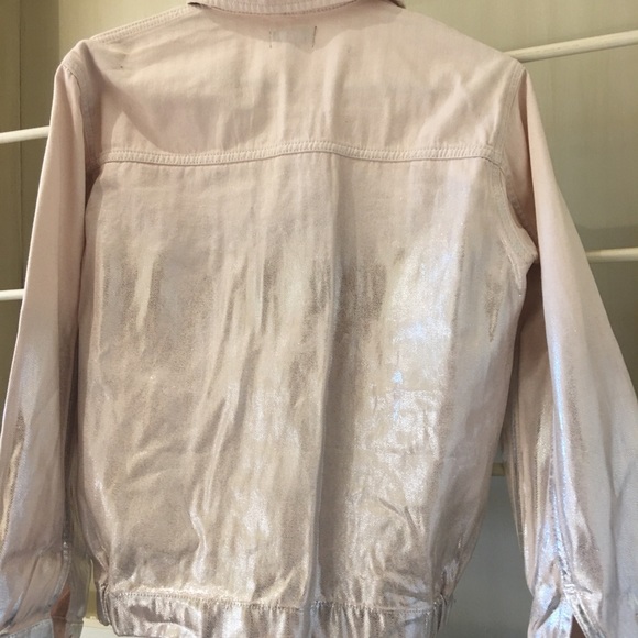 Blush Metallic Jacket - Picture 3 of 4